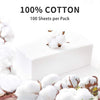 Soft Cotton Tissue 6 Pack Hypoallergenic and Unscented Facial